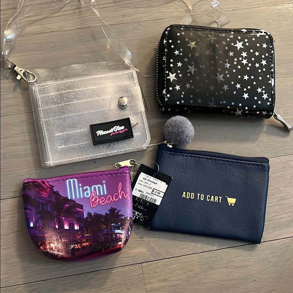 Stylish Wallet and Pouch Set